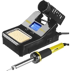 Паяльная станция STAYER 55370 profi цифровая с жк дисплеем диапазон 160-520°c шаг 10°c 48Вт, фото4