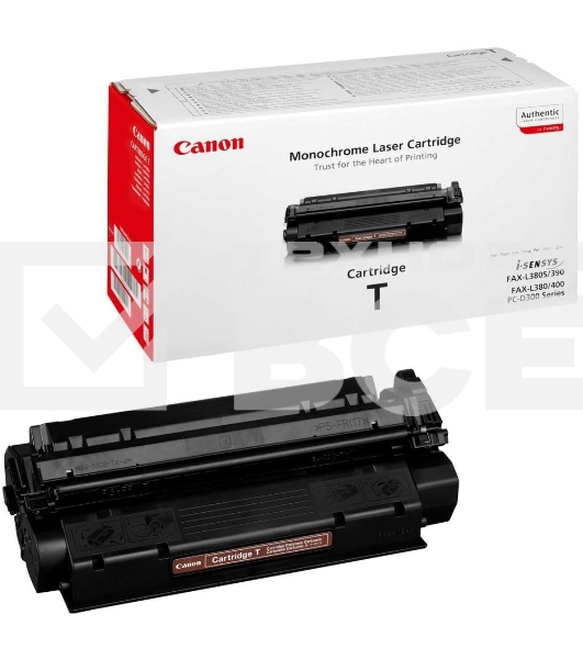 Картридж лазерный Canon Cartridge T (7833A002) черный для PC-D320/340/420/FAX-L400 3500 стр.