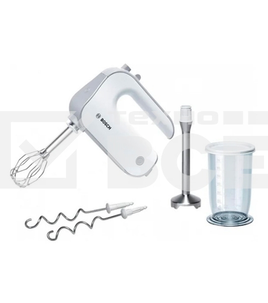 Миксер ручной Bosch MFQ4070 500Вт белый
