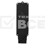 Розетка (колодка) штепсельная трехместная влагозащищенная 2P+PE 230V, 16 А, IP44 каучук PROconnect, фото 1