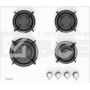 Газовая варочная панель EveluxHEG 605 WG