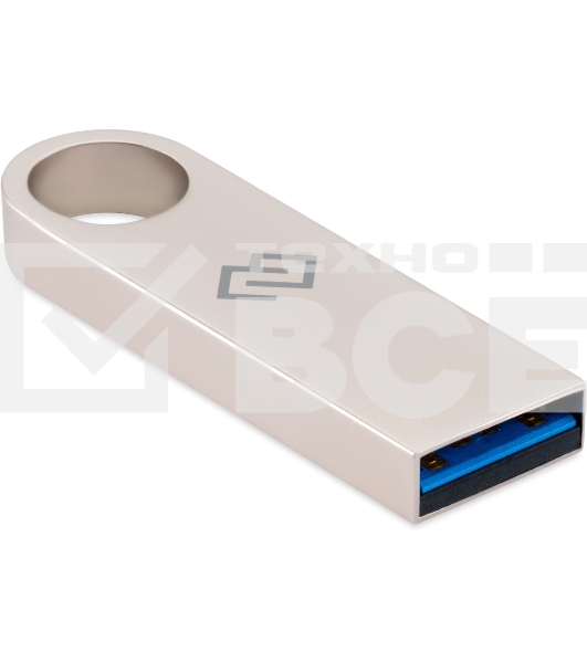 Флешка USB Digma DRIVE3 (DGFUL256A30SR), 256Gb, USB 3.0, R/W 120/50, серебристый