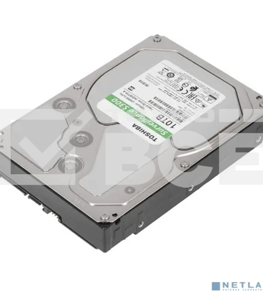 Жесткий диск Toshiba SATA-III 10Tb HDWT31AUZSVA Surveillance S300 (7200rpm) 256Mb 3.5