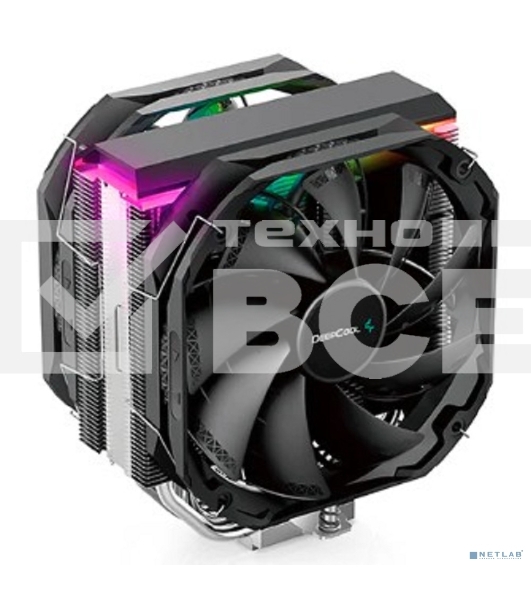 Кулер для процессора DeepCool AS500 PLUS (R-AS500-BKNLMP-G) (4pin, 1155/1200/2011/2066/AM4-FM2, 500-1200об/мин)