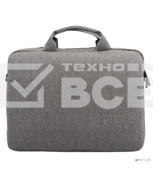 Сумка Continent  CC-211 Grey (полиэстр, серый  15,6'')