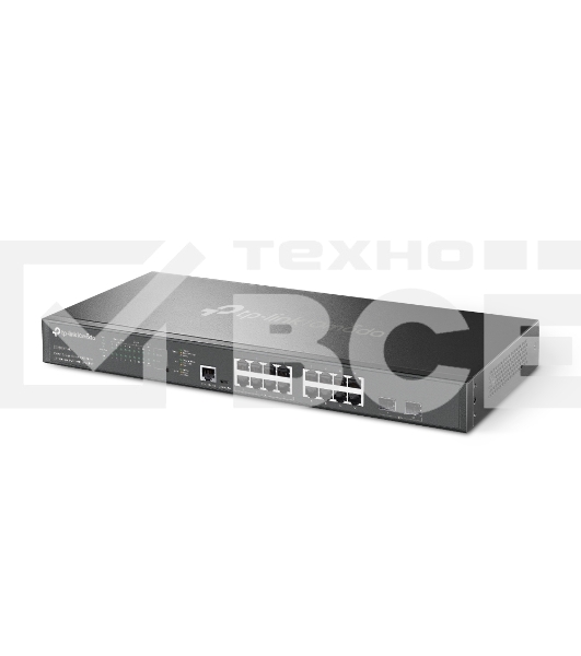 Коммутатор TP-Link SG3218XP-M2 (L2+) 16x2.5Гбит/с 2xКомбо(10GBase-T/SFP+) 2SFP+ 8PoE+ 240W управляемый