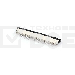 Разъем FPC  Half Coverage Bottom Contact 1.0K-BX-28PWB 28 pin высота 2мм шаг 1мм, фото2