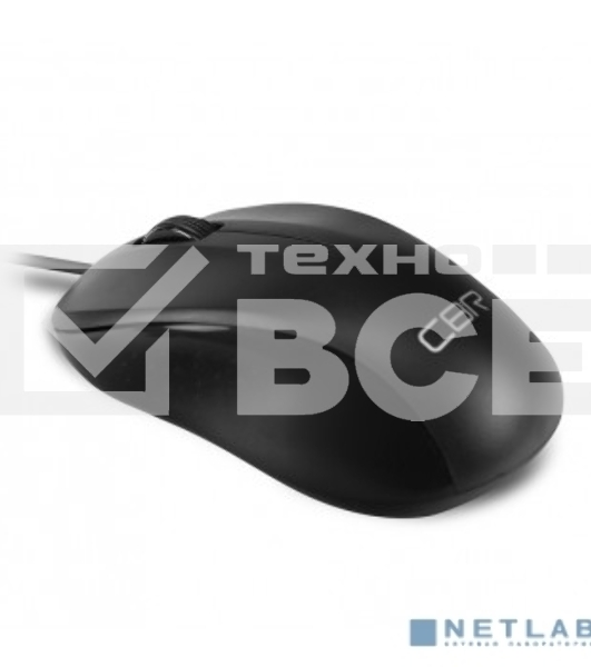 Мышь проводная CBR CM 131 черный, 1200 dpi, USB, кнопки - 3