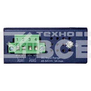Коммутатор PLANET IGS-504PT IP30 Compact size 4-Port 10/100/1000T 802.3at PoE + 1-Port 10/100/1000T Gigabit Ethernet Switch (-40~75 degrees C, dual 48~54V DC)