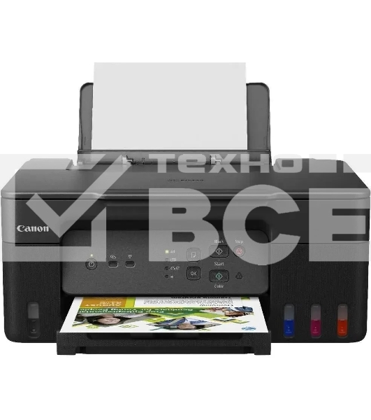 МФУ струйный Canon PIXMA G3430 (5989C009), A4, цветное, печ. 11 стр/мин. (ч/б) 6 стр/мин. (цвет), скан. до 3.16 стр/мин., 4800 x 1200 dpi (печать) 600x1200dpi (скан.), USB, Wi-Fi, Air Print, Mopria