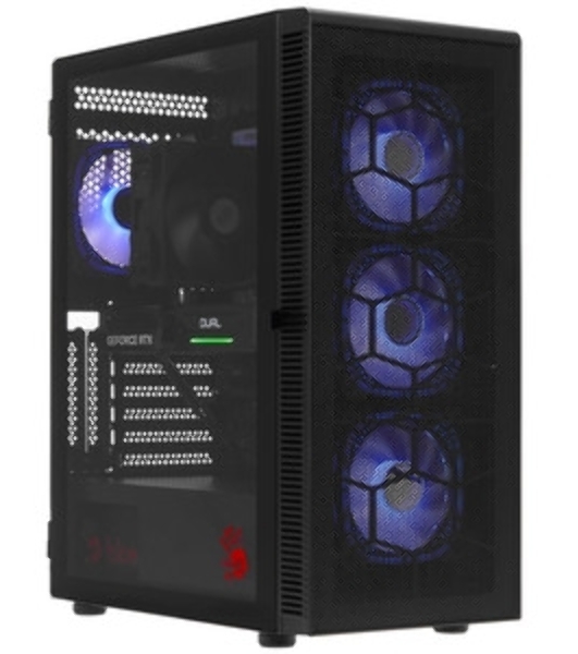 Компьютер Bloody BD-PC CB76T2 TWR i5 14400F (2.5) 32Gb SSD 1Tb RTX 5070 12Gb Windows 11 Home 64 GbitEth 650W черный (RUS) (2141983)
