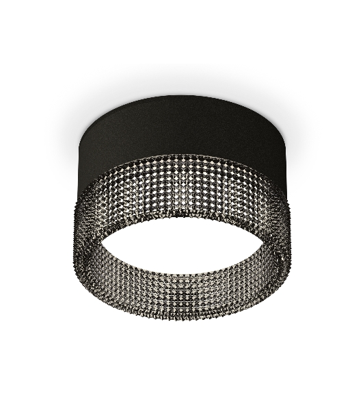 Светильник Ambrella Light XS8102031 SBK/BK черный песок/тонированный GX53 (C8102, N8484)
