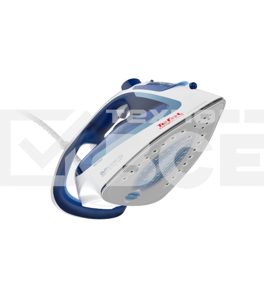 Утюг Tefal FV5715E0, 2200Вт, голубой/белый