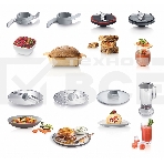 Кухонный комбайн Bosch MCM3501M 800 Вт, Скорости: 2, Блендер 1 л, Чаша 2.3 л, Цвет: черны/серебристый, фото11