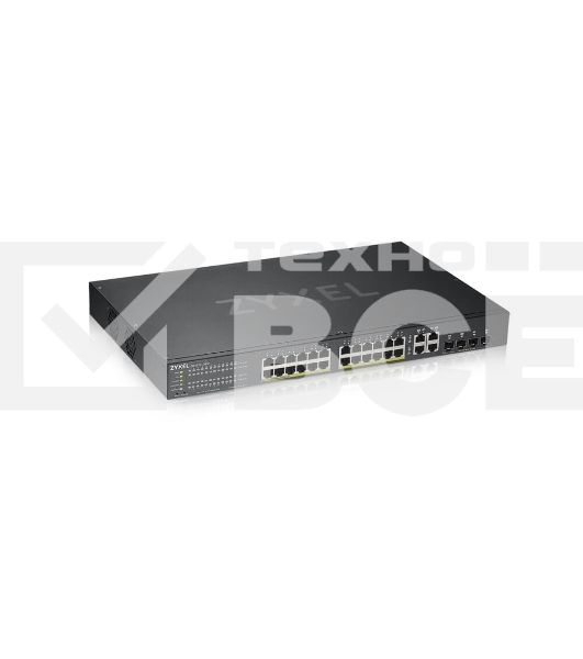 Коммутатор Zyxel NebulaFlex GS192024HPV2-EU0101F 24G 24PoE+ 375W управляемый