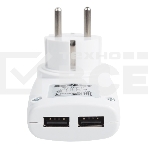 Адаптер питания 220В + 2 USB Rexant RX-17, фото3