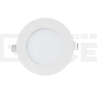 Светильник ДВО RLP-eco 6Вт 230В 4000К 420Лм 120/100мм IP40 бел. IN HOME 4690612009995