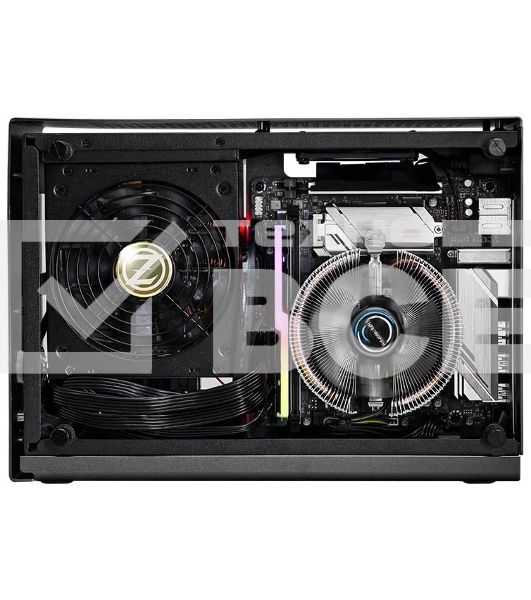 Компьютерный корпус MINITOWER MITX W/O PSU M2 MINI SILVER ZALMAN