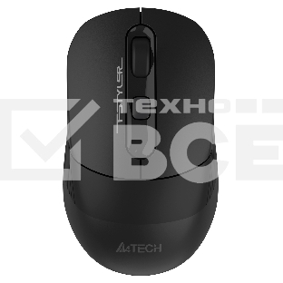 Мышь беспроводная A4Tech Fstyler FB10C черный, 2000 dpi, радиоканал, Bluetooth, USB, кнопки - 4