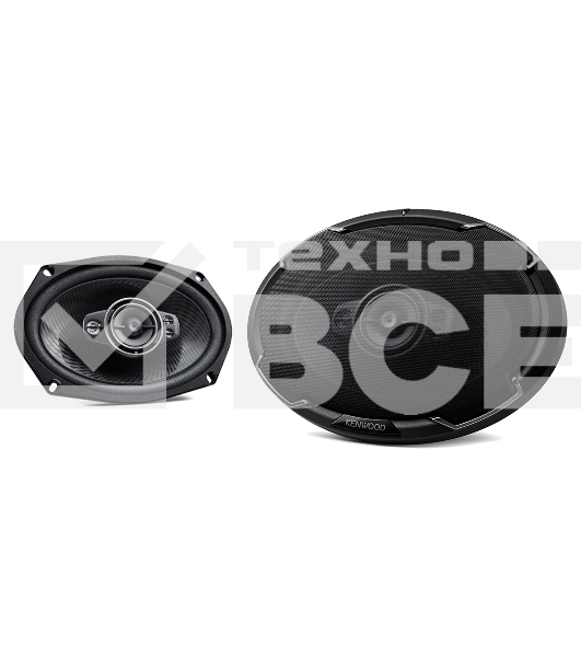 Колонки автомобильные Kenwood KFC-PS6996 650Вт 88дБ 4Ом 15x23см (6x9дюйм) (ком.:2кол.) коаксиальные пятиполосные