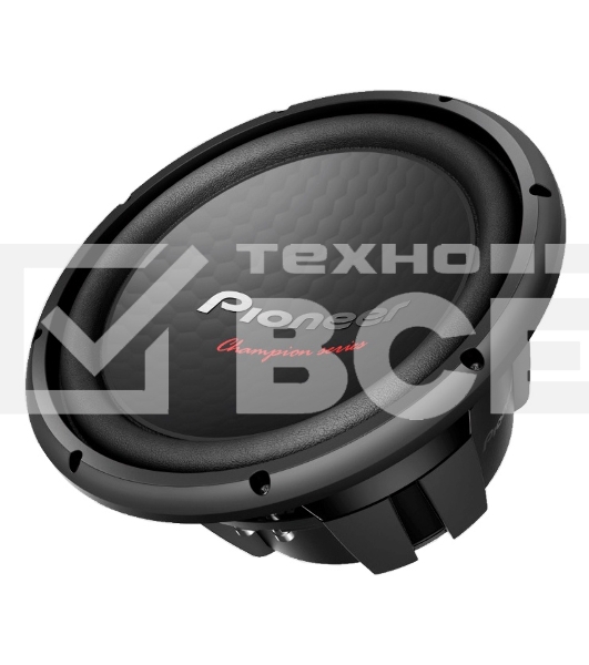 Сабвуфер автомобильный Pioneer TS-W312D4 500Вт пассивный (30см/12