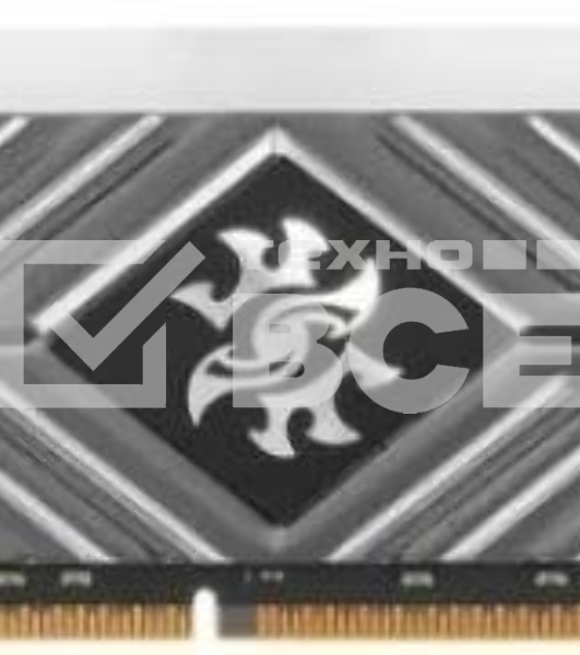 Оперативная память XPG Spectrix D41 RGB, DDR4, 16GB (1x16GB), 3600MHz, CL18, с радиаторами, серый, RGB
