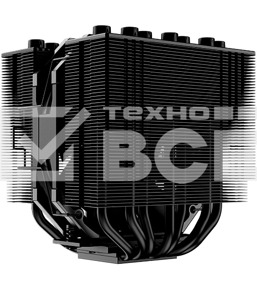 Кулер ID-COOLING SE-207-XT SLIM черный 120мм алюминий+медь 1800rpm 35db 4-pin 220W 135мм