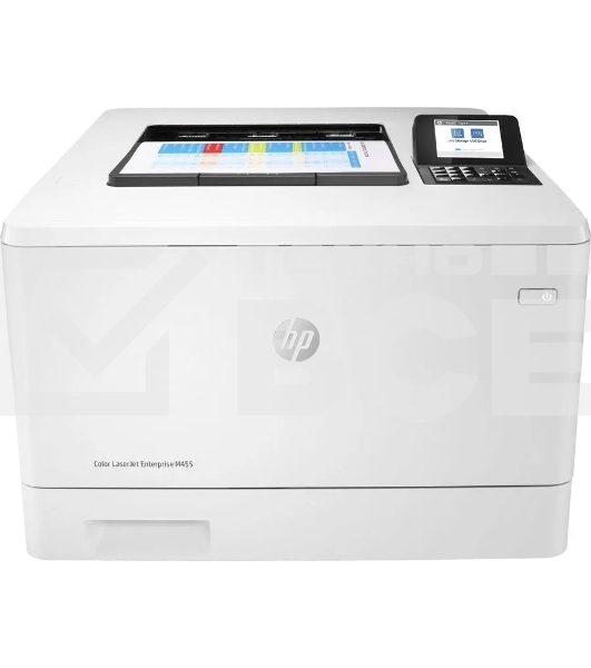 Принтер лазерный HP Color LaserJet Pro M455dn (3PZ95A), A4, цветной, печ. до 27 стр/мин., 600 x 600 dpi, USB, RJ-45, Air Print, Mopria