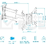 Кронштейн для телевизора Arm Media LCD-205 черный 14