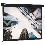 Экран Cactus 124.5x221см Wallscreen CS-PSW-124X221-BK 16:9 настенно-потолочный рулонный черный, фото 1