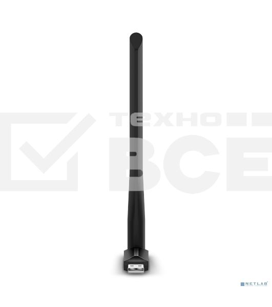 Беспроводный двухдиапазонный USB2.0 адаптер TP-Link Archer T2U Plus, 433Мбит/с + 200Мбит/с