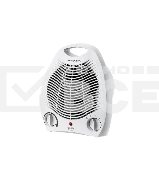 Тепловентилятор Oasis SB-20R белый, 2000 Вт, 20 м2