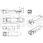 Модуль SNR SFP+ WDM, дальность до 40км (16dB), 1330нм, фото5