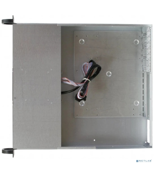 Корпус Procase RE204-D4H2-FA-55 2U server case,4x5.25+2HDD,черный,без блока питания(2U,2U-redundant),глубина 550мм,ATX 12'x9.6', панель вентиляторов 4*80х25 PWM