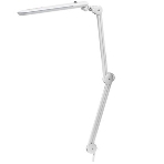 Лампа настольная бестеневая Rexant, струбцина, 'Blue Stream', 117 SMD LED, диммер (4 уровня), белая, фото4