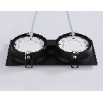 Светильник Ambrella light TN52235/2 BK черный IP20 GX53/2 220*110*44, фото5