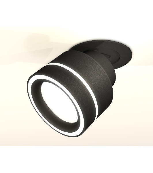 Светильник Ambrella Light XM8102523 SBK/FR черный песок/белый матовый GX53 (A2242, A2106, C8102, N8434)