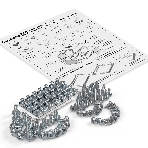 Шкаф телекоммуникационный 19' настенный 15U ExeGate EC-WM-15U.450.G.BLACK (19”, 15U, 600x450x769mm (ШхГхВ), передняя дверь закаленное стекло, съемные боковые панели, пыле- и влагозащита IP23, черный RAL 9004, 2 коробки), фото3