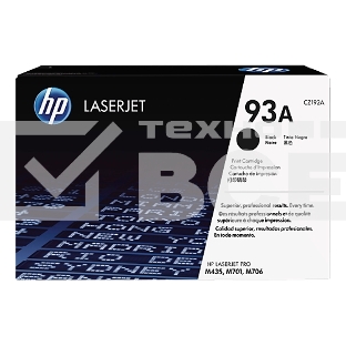 Картридж лазерный HP 93A CZ192A черный, для HP LJ Pro M435nw (12000стр.)