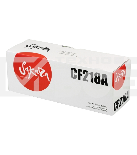 Картридж лазерный Sakura CF218A для HP LJ Pro m104a/ m104w/ m132a/ m132fn/ m132fw/ m132nw, черный, 1 400 к.