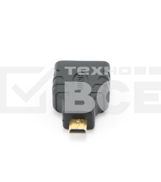 Переходник Gembird Переходник HDMI-microHDMI 19F/19M, золотые разъемы, пакет