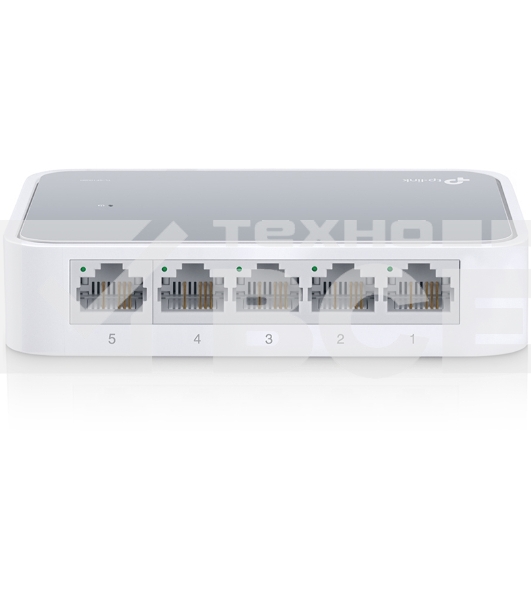 Коммутатор TP-Link SOHO TL-SF1005D Коммутатор 5-port 10/100M mini Desktop Switch, 5 10/100M RJ45 ports, Plastic case