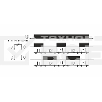 Реле времени PCU-507 (многофункц. два независимых вр. 1 мод. 230В 2х8А 2P IP20 монтаж на DIN-рейке) F&F EA02.001.022, фото2