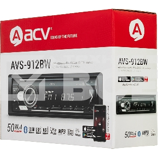 Автомагнитола ACV AVS-912BW 1DIN 4x50Вт