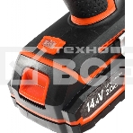 Дрель-шуруповерт аккумуляторная Patriot BR 141ES, Аккумуляторная, 14,4В, 2 АКБ, Кейс, фото8