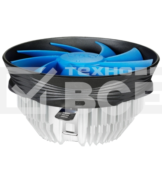 Кулер для процессора DEEPCOOL GAMMA ARCHER синий, 120 мм, алюминий, 1600 об/мин, 26.1 дБ, 3 pin, 95 Вт, 65.5 мм
