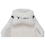 Кресло игровое Knight T1 молочный экомех с подголов. крестовина металл, фото14