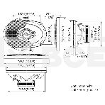 Колонки автомобильные Kenwood KFC-PS6996 650Вт 88дБ 4Ом 15x23см (6x9дюйм) (ком.:2кол.) коаксиальные пятиполосные, фото 1