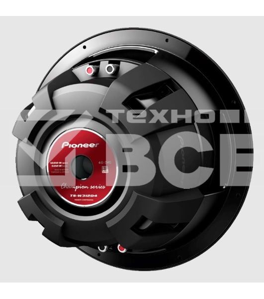 Сабвуфер автомобильный Pioneer TS-W312D4 500Вт пассивный (30см/12