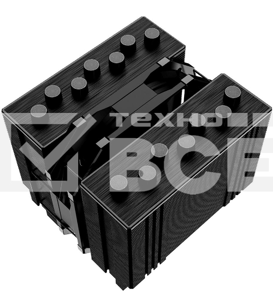 Кулер ID-COOLING SE-207-XT SLIM черный 120мм алюминий+медь 1800rpm 35db 4-pin 220W 135мм